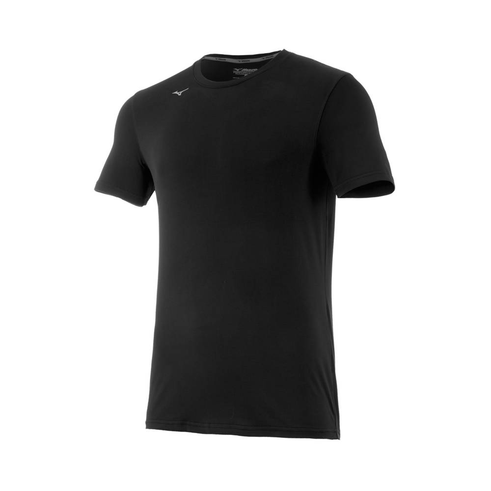 Mizuno Men's Volleyball Attack 2.0 T-Shirts Black (440651-FRP)